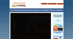 Desktop Screenshot of novajoint.com